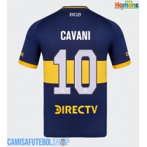 Camisa de time de futebol Boca Juniors Edinson Cavani #10 Replicas 1º Equipamento 2025-26 Manga Curta